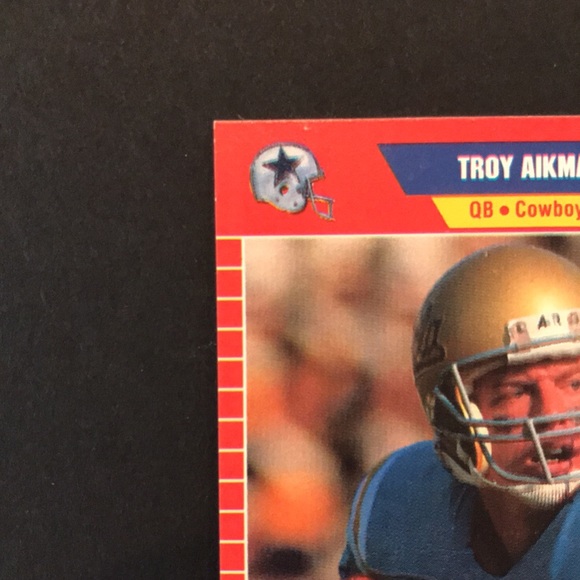 1989 Pro Set Troy Aikman rookie card - Picture 4 of 8